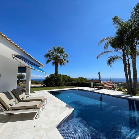 Palm Maresme - Suite With Bathroom And Terrasse With Ocean Views In A Private Villa Vilassar De Dalt Экстерьер фото