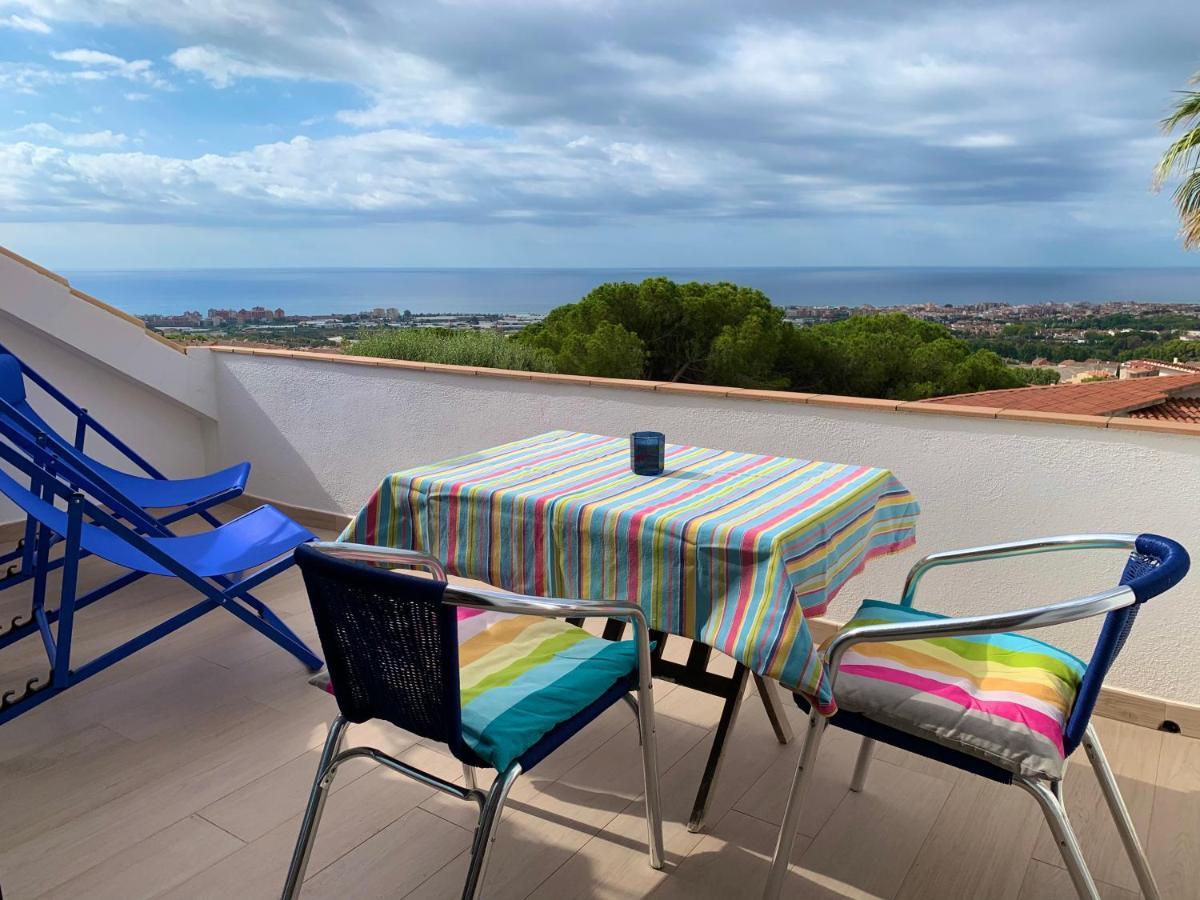Palm Maresme - Suite With Bathroom And Terrasse With Ocean Views In A Private Villa Vilassar De Dalt Экстерьер фото