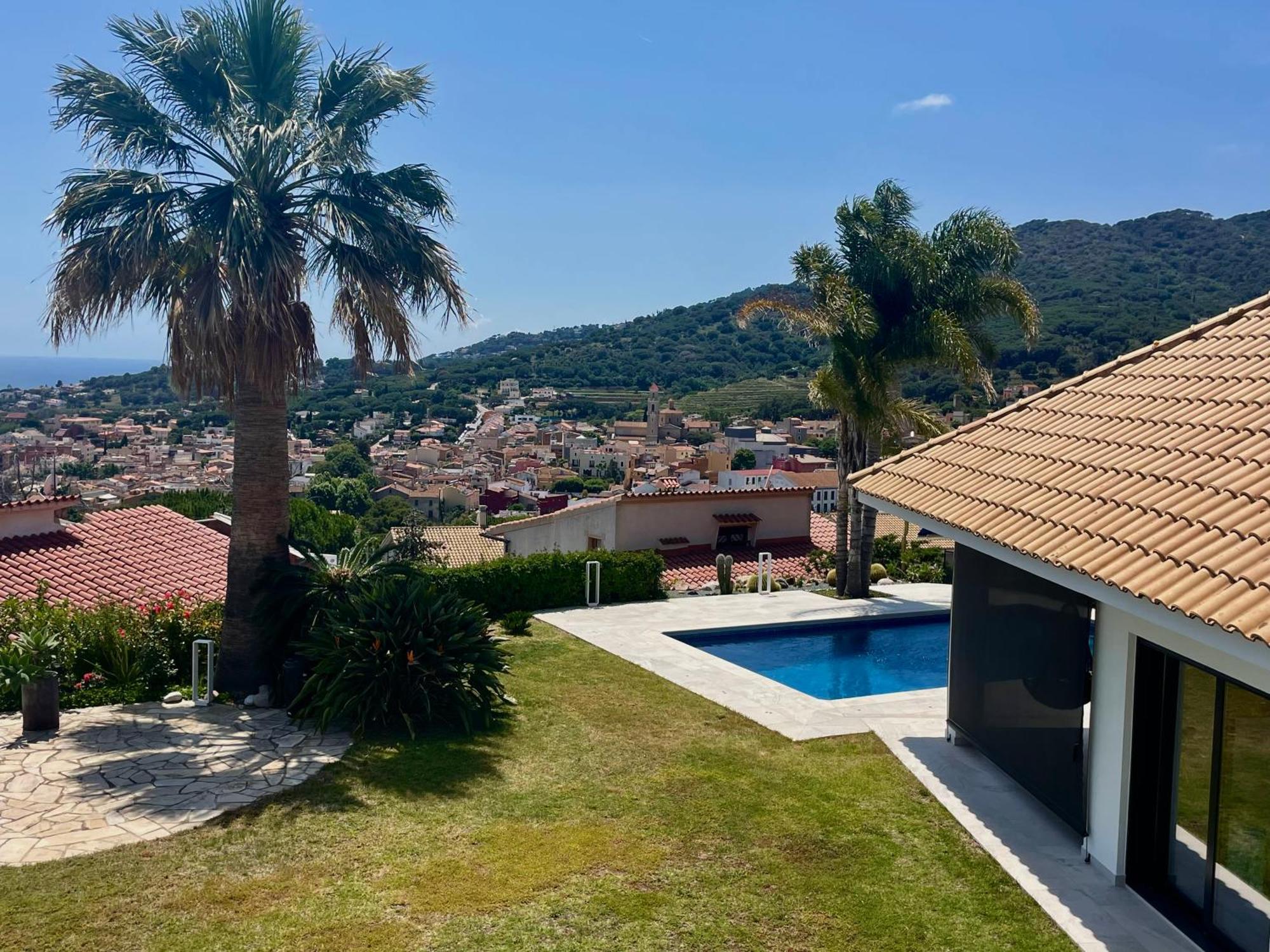 Palm Maresme - Suite With Bathroom And Terrasse With Ocean Views In A Private Villa Vilassar De Dalt Экстерьер фото